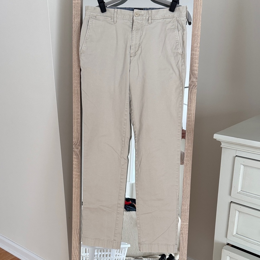 J. Crew Men's Classic Khaki Chinos